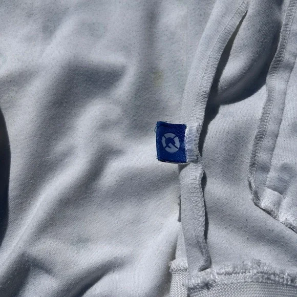 Vintage G-Unit Full Zip Track Jacket White All Over Print Logo Mens L 50 Cent - Picture 5 of 9